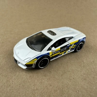 2022 Matchbox Lamborghini Gallardo LP560-4 Police Car Exotic 1:64 Car Loose - Image 1 of 4