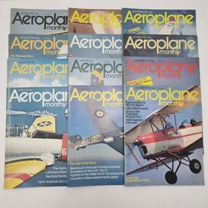 Aeroplane Monthly Magazine Complete Year JAN-DEC 1976 - 12 Monthly Issues Flight - Picture 1 of 9