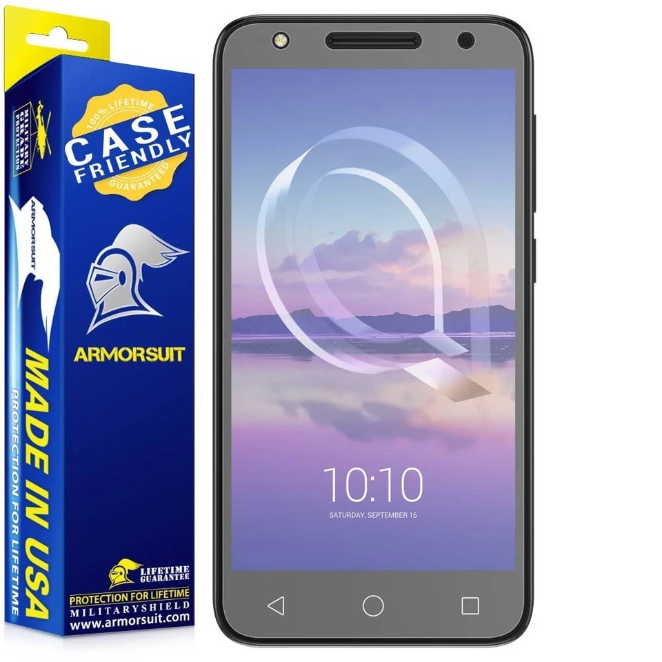 [2 Pack] ArmorSuit Alcatel U5 Matte Case Friendly Screen Protector - Image 1 of 4
