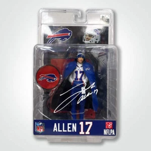 Figurina Josh Allen firmata NFL Buffalo Bills McFarlane 7" - Foto 1 di 3