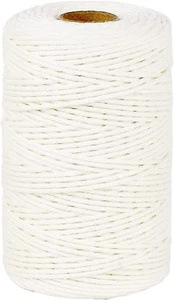 Cotton Butchers Twine String 500 Feet 2Mm Twine for Cooking Food Safe C - Picture 1 of 11