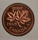 1968 Canada Penny - Proof Like (PL) non circulé à partir de l'ensemble 