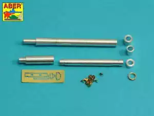 Aber 35L-149 - 1:35 125mm 2A46M-5/6 metal gun barrel for T-72B3 / T-90S/MS - Picture 1 of 6