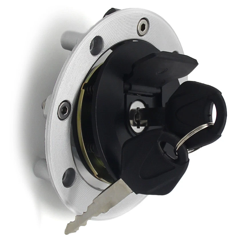 For Suzuki GSX750 GSX600 TL1000R GSXR1000 GSF250 Fuel Gas Tank Cap Cover Keys - Image 1 of 4