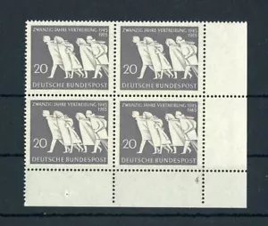 BUND Nr.479 ** ECKRAND-VIERERBLOCK r.u. FORMNUMMER "4" !!! (156567) - Bild 1 von 1