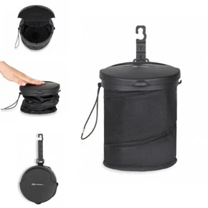Organizador de viajes de almacenamiento emergente para contenedor plegable para automóvil mini cesta de basura - Imagen 1 de 8
