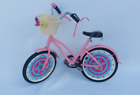 Our Generation Anywhere You Cruise Pink Bicycle Bike OG Girl, Preowned Condition