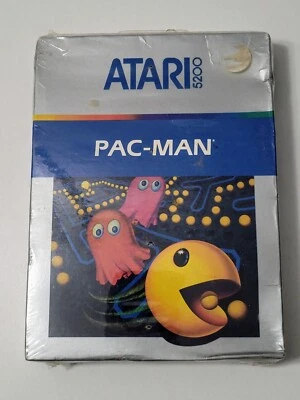 Pac-Man (Atari 5200, 1982) Complete In Box Factory Sealed Rare  - Image 1 of 4