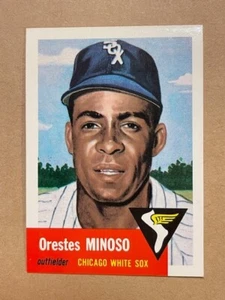 Orestes "Minnie" Minoso ~ 1991 Topps Archives Ultimate '53 Set #66 White Sox - - Picture 1 of 2