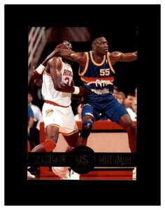 1993-94 SkyBox Premium #SS4 Hakeem Olajuwon/Dikembe Mutombo Showdown Series MINT - Picture 1 of 2