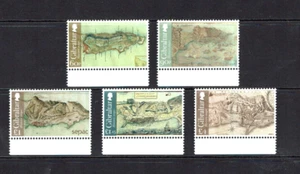 Gibraltar: 2021, SEPAC, Historic Maps, MNH set - Picture 1 of 1