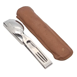 WWI Period Officer Campaign Interlocking Cutlery Set B4 ANY John Watts Sheffield - Picture 1 of 17