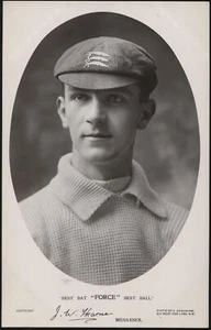 Force - 'J.W. Hearne Best Bat "Force" Best Ball' (c1911) - Unused Cricket Pos... - Picture 1 of 2
