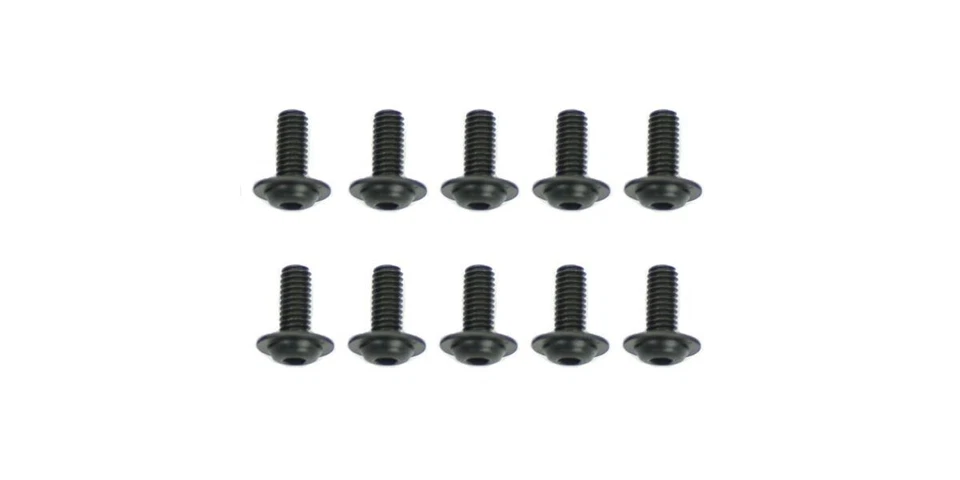 SERPENT SER110169 Viti testa Bombata Esagonale Flangiata M4x10 10pz - Immagine 1 di 1