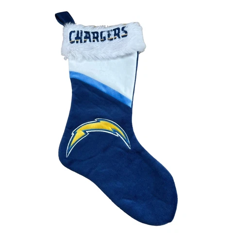 NFL San Diego Chargers Football Holiday Christmas Stocking Cover