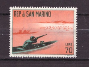 Francobolli San Marino 1962 Caccia Moderna 70 Lire MNH SAS614 - Picture 1 of 1