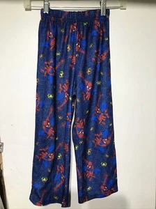 * BOYS* BLUE SPIDERMAN PAJAMA PANTS * SIZE 8 GUC!!!! - Picture 1 of 3