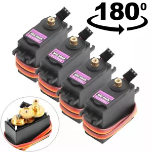 100% Metal Gear MG996R Digital Servo Motor 180° Torque 15KG for RC Dual Pack - Bild 1 von 10