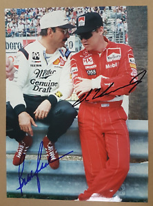 Al Unser Jr Bobby Rahal Autograph Photo 8x10 Signed SPORTS Racing
