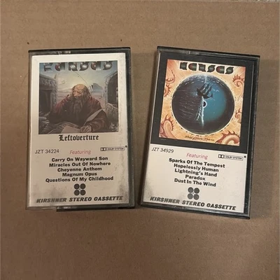 Two Kansas Cassette Lot (Leftoverture, Point Of No Return) Good Condition! - Image 1 of 4