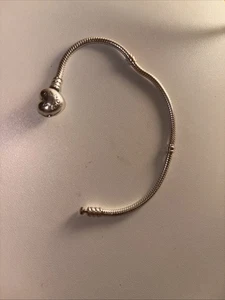 Pandora Armband Silber Umfang 17 Cm 925 Sterling Silber Damen Armband - Bild 1 von 4