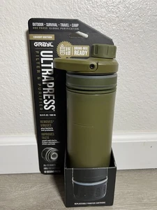 GRAYL UltraPress 16.9 oz Filter and Purifier Water Bottle (Covert Edition) Olive - Picture 1 of 6