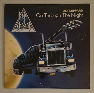 Def Leppard  On Through The Night  Vintage Vinyl LP Record VG+  RARE  ROCKS OFF - Picture 1 of 3