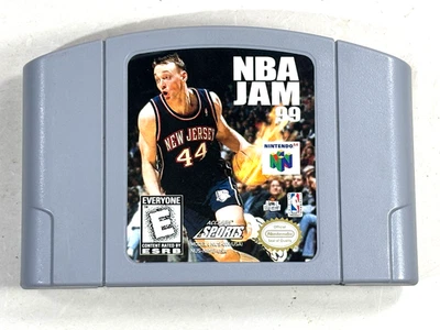 NBA Jam 99 (Nintendo 64, 1998) N64 Authentic Tested - Image 1 of 3