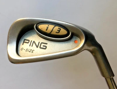 Ping i3 O-Size Single 6 Iron Orange Dot Cushin Steel Shaft S Flex RH - Image 1 of 4