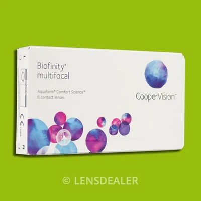 Biofinity Multifocal 1x6 Monatslinsen Kontaktlinsen Cooper Vision - Bild 1 von 4