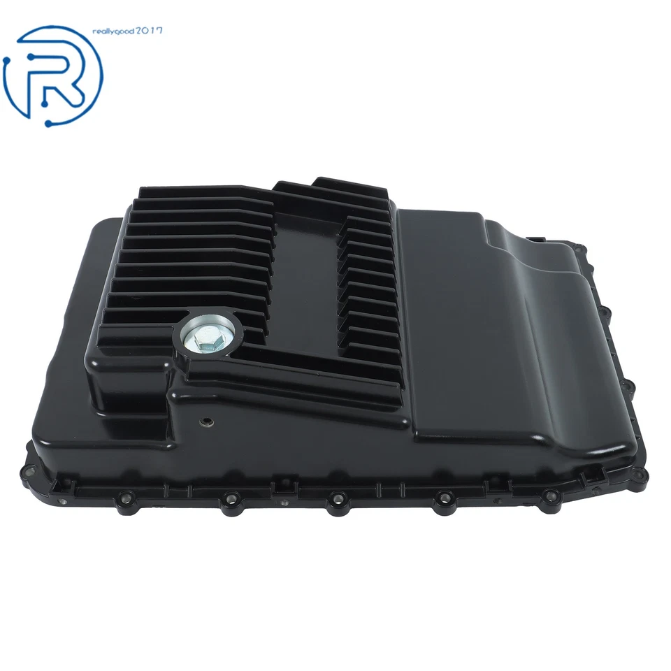 For Ford / Lincoln 2018-2024 Brushed Aluminum Deep 10R80 Transmission Oil Pan - Image 1 of 4