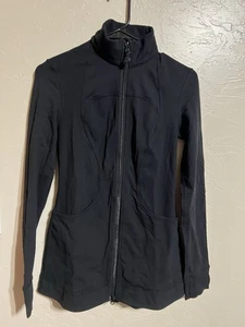 Lululemon Athletica Damen Jacke schwarz Gr. 6 Sport - Bild 1 von 7