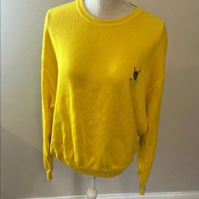 Sudadera de golf vintage Polo Ralph Lauren amarilla Foto 1 de 4