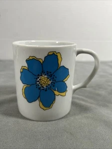 Taza Kitsch Vintage Taza Japón Años 60 Mod Flor Cocina Ecléctica Taza Café - Imagen 1 de 6
