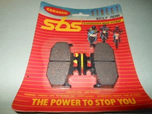 NEW SBS Brake Pads 632LF REAR Kawasaki Suzuki Yamaha EBC FA152 - Picture 1 of 2