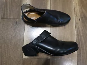 Ariat 94001 Zoccolo Donna Nero Pelle ATS Slingback Mule Tg 10 USATO - Foto 1 di 20