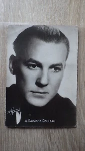 CPSM Carte Postale Vers 1955 Photo Studio Harcourt RAYMOND ROULEAU - Picture 1 of 2