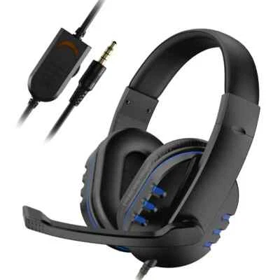 Gaming Headsets Stereo Computer  Large Headphones For Gaming PS4 PS5 XBOX Switch - Image 1 of 4