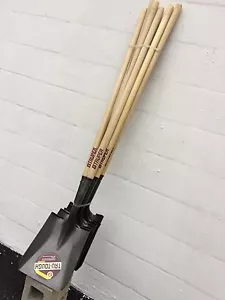 6 Truper Tru-Tough Long Handle Square Point Shovels - Picture 1 of 6