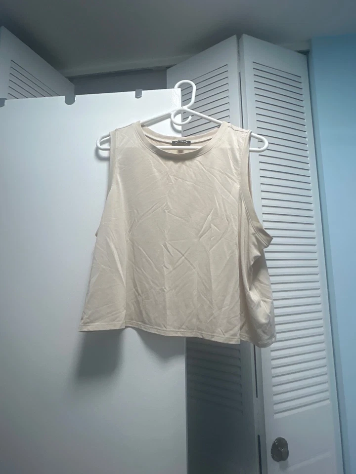 JERSEY DE GAMUZA SEDOSA RECORTADO MUSCLE TANK Express XL Foto 1 de 1