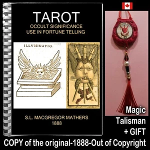 antique book tarot card deck occult oracle rare manuscript meaning tell fortune - Picture 1 of 12