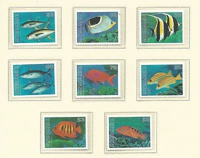 1995/1996 Tropical Fish  Set of 9  Complete MUH/MNH as Issued  - Image 1 of 2
