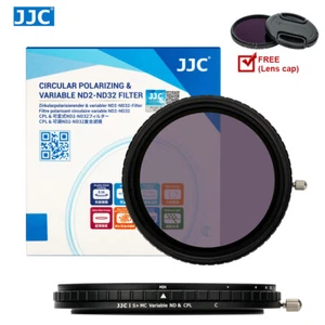 JJC 67mm 2in1 Variable Fader ND2-ND32 ND & CPL Circular Polarizing Filter (49-82 - Picture 1 of 25