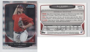 2013 Bowman Chrome Prospects Retail X-Fractor RJ Alvarez #BCP170
