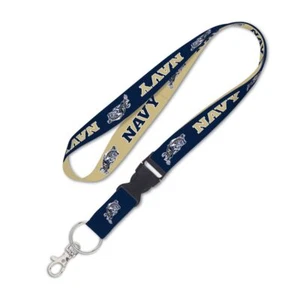 NAVY MIDSHIPMEN US NAVAL ACADEMY LANYARD DETACHABLE BUCKLE NEW WINCRAFT 🐐 - Picture 1 of 1