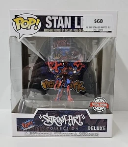 Funko Pop! 63 Stan Lee Street Art Collection Deluxe Special POW! Entertainment - Picture 1 of 6