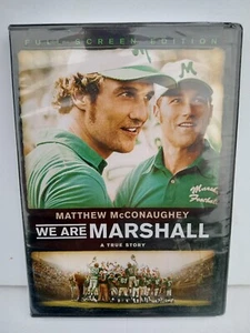 We Are Marshall DVD 2007 Full Frame New Sealed Matthew McConaughey Matthew Fox - Picture 1 of 5