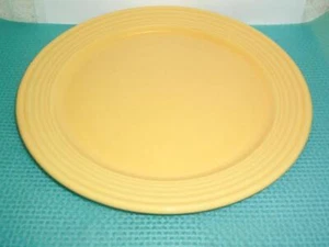 Bauer MONTEREY Ringware Yellow 9 1/2" Dinner Plate Los Angeles - Picture 1 of 4