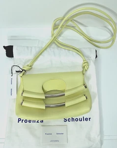 Borsa a tracolla Proenza Schouler piccola barra pieghevole pelle di agnello pochette - Foto 1 di 17