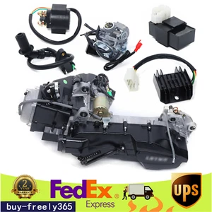 150CC 11"Long Case GY6 Scooter ATV Go-Kart 4 Stroke Engine Motor Auto Carburetor - Foto 1 di 15